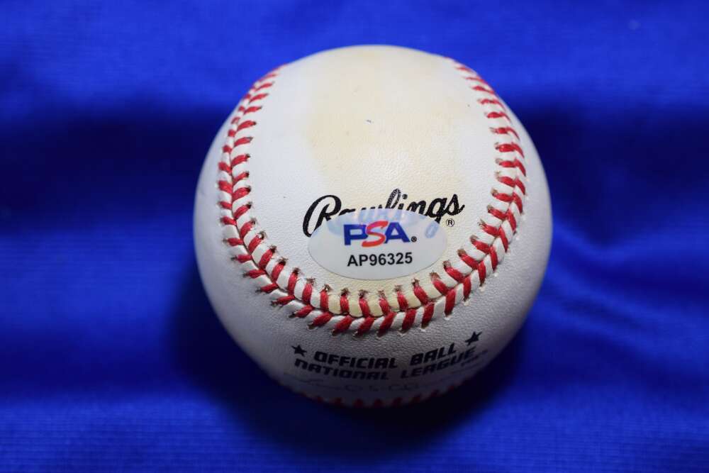Tim McCarver PSA DNA Autographed National League ONL Signed Baseball