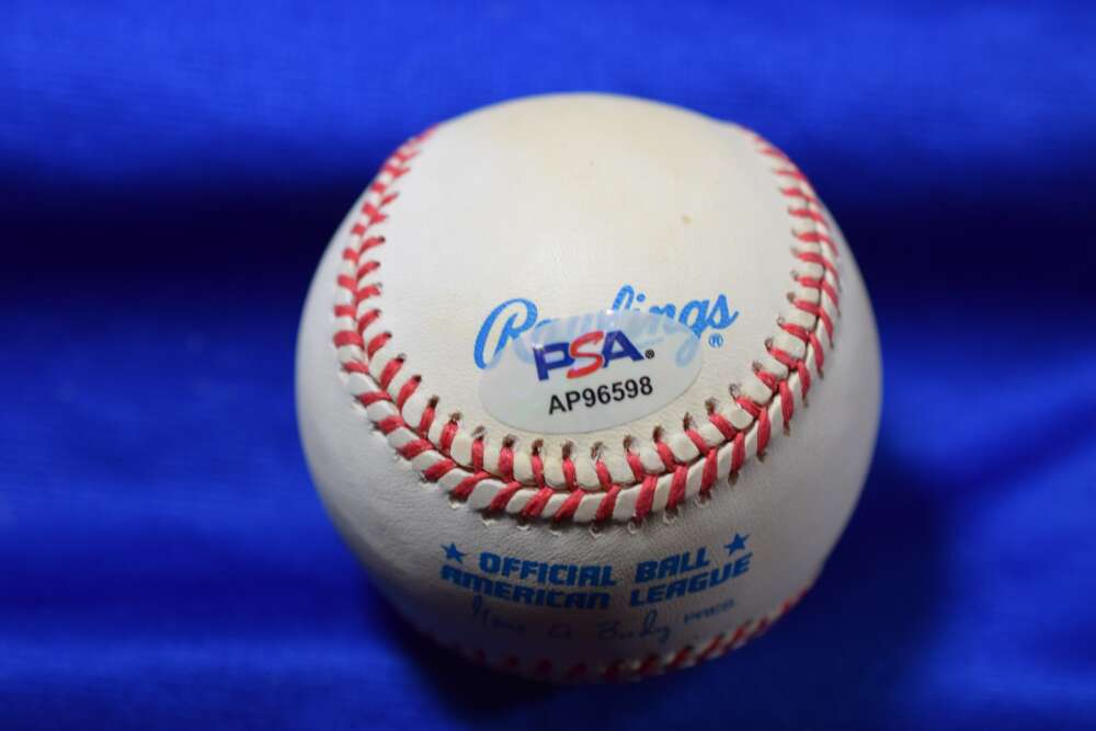 Frank Thomas PSA DNA Signed American League OAL Autographed Baseball White Sox