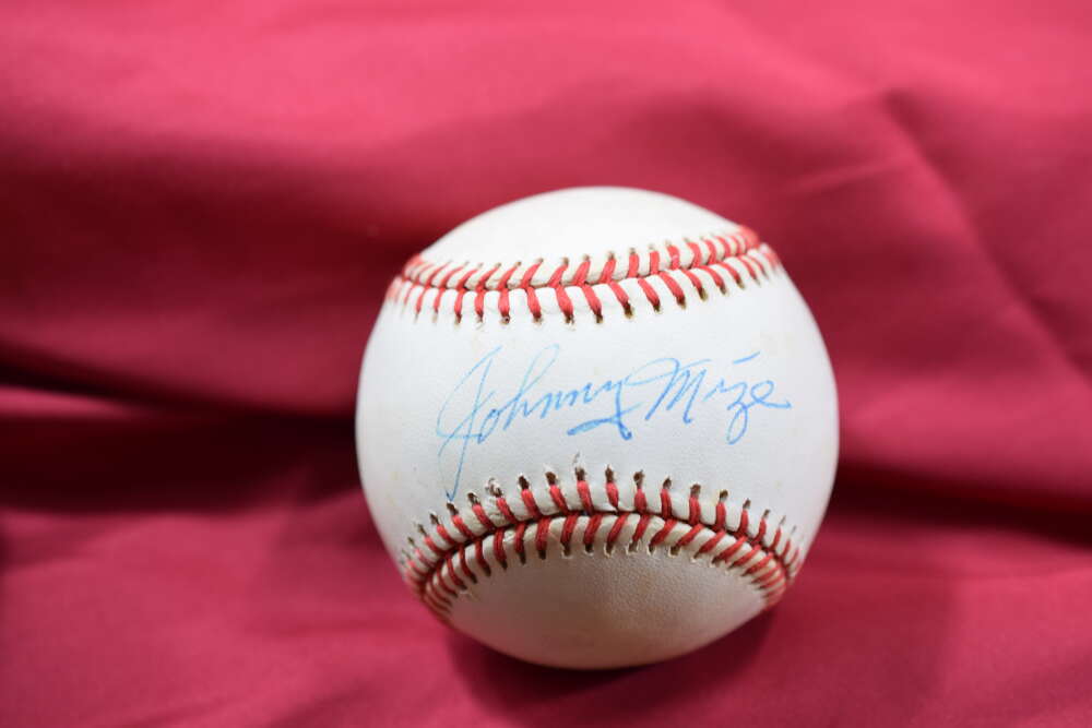 Johnny Mize Autograph National League ONL Signed Baseball