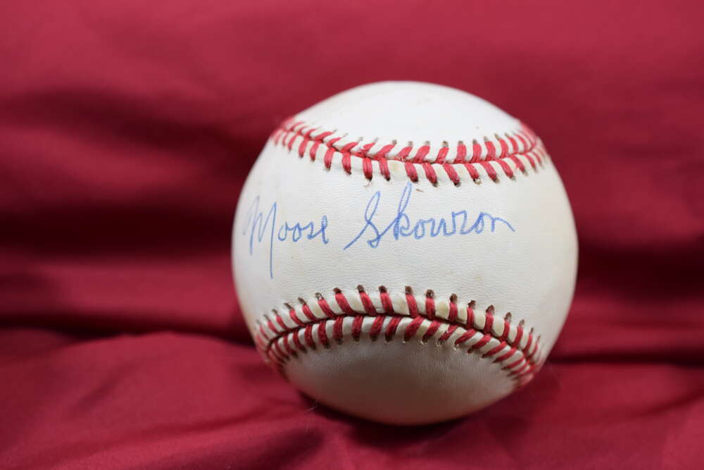 Moose Skowron Autograph American League OAL Signed Baseball