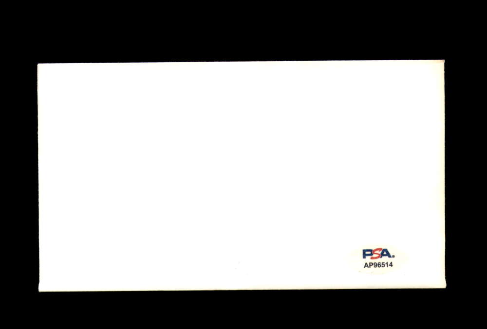 Walter Alston PSA DNA Signed FDC 1983 First Day Cover Cache Cooperstown Autograph