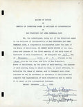 Joe Cronin Johnny Murphy PSA DNA Signed 1955 Contract Autograph
