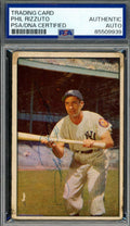 Phil Rizzuto PSA DNA Vintage Signed 1953 Bowman Autograph