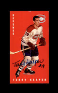 Terry Harper Signed 1994 Parkhurst Tall Boys Montreal Canadians Autographed