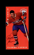 Claude Larose Signed 1994 Parkhurst Tall Boys Montreal Canadians Autograph