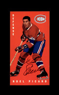 Noel Picard Signed 1994 Parkhurst Tall Boys Montreal Canadians Autograph