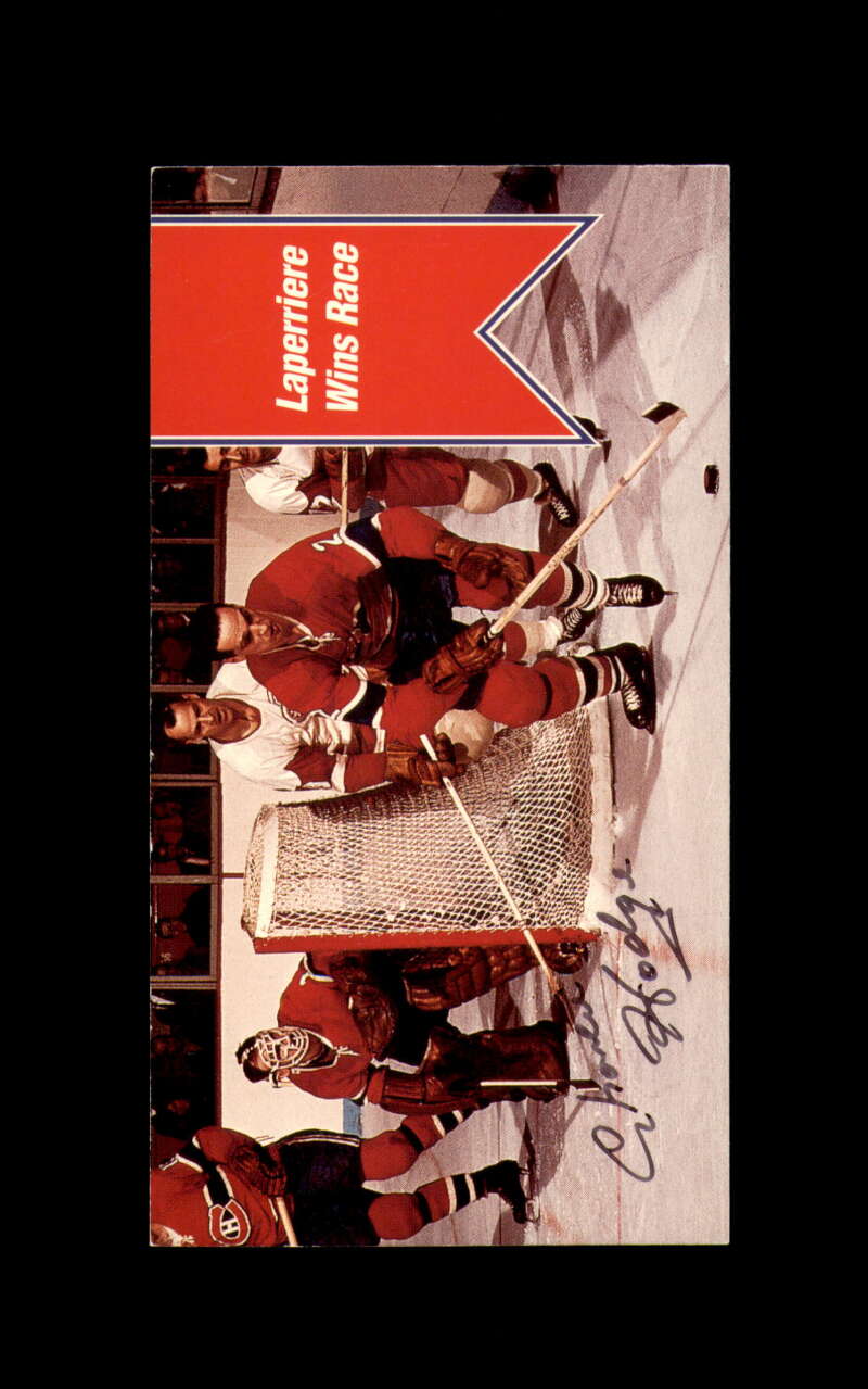 Charlie Hodge Signed 1994 Parkhurst Tall Boys Montreal Canadians Autograph
