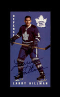 Larry Hillman Signed 1994 Parkhurst Tall Boys Toronto Maple Leafs Autograph