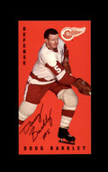 Doug Barkley Signed 1994 Parkhurst Tall Boys Detroit Red Wings Autograph