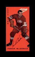 Parker MacDonald Signed 1994 Parkhurst Tall Boys Detroit Red Wings Autographed