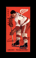 Andre Pronovost Signed 1994 Parkhurst Tall Boys Detroit Red Wings Autograph