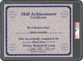 Pistol Pete Maravich PSA DNA  Rare Autograph Camp Certificate Signed