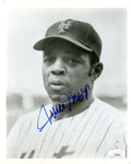 Willie Mays JSA Coa Signed 8x10 Photograph Mets Autograph
