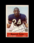 Roosevelt Taylor Signed 1965 Philadelphia Chicago Bears Autograph