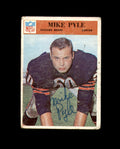 Mike Pyle Signed 1966 Philadelphia Chicago Bears Autograph