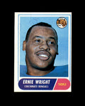 Ernie Wright Signed 1968 Topps Cincinnati Bengals Autograph