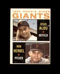 Ron Herbel Signed Authentic 1964 Topps Rookie San Francisco Giants Autograph