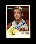 Gene Freese Signed 1963 Fleer Cincinnati Reds Autograph
