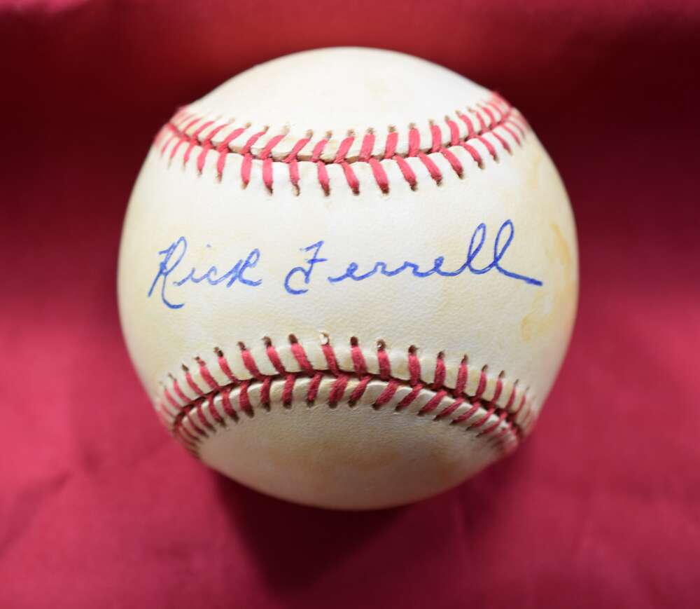 Rick Ferrell Autograph American League OAL Signed Baseball