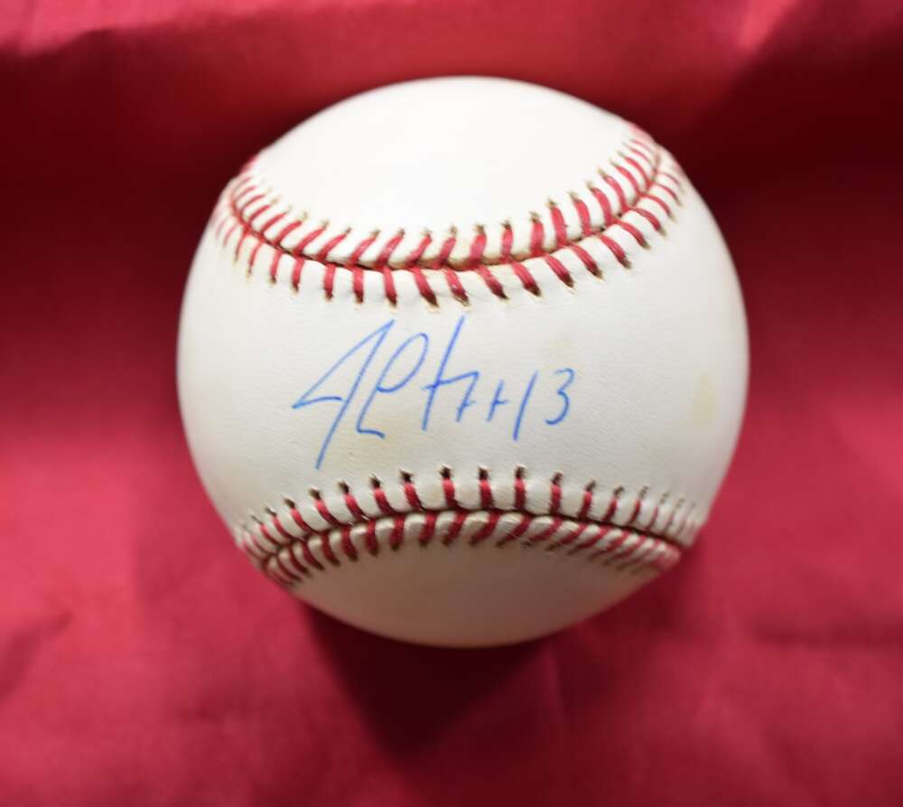 Jim Leyritz Autograph Major League OML Signed Baseball