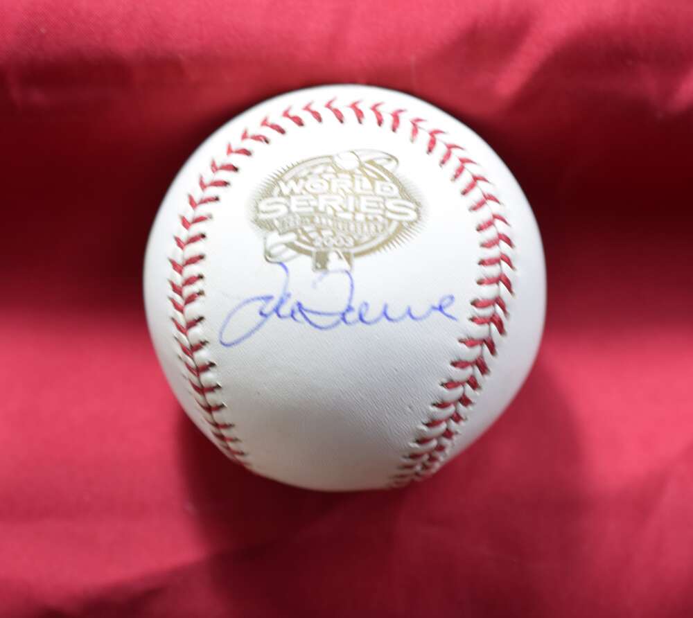 Joe Torre Autograph 2003 World Series Signed Baseball