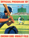 Gossage Sain Alvarado Sharp 1971 Cubs vs White Sox Game Program Signed by 7