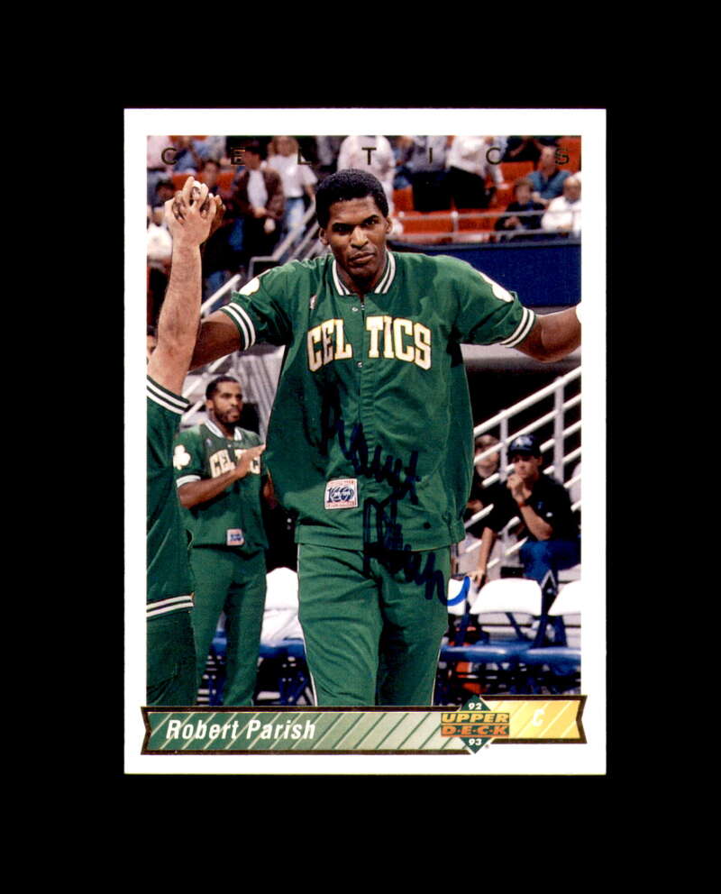 Robert Parrish Signed 1992 Upper Deck Boston Celtics Autograph