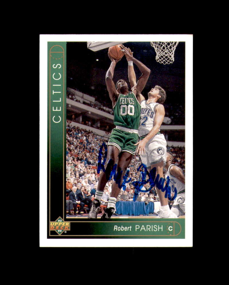 Robert Parrish Signed 1993 Upper Deck Boston Celtics Autograph