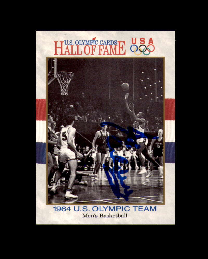 Joe Caldwell Signed 1991 Impel US Olympics Autograph