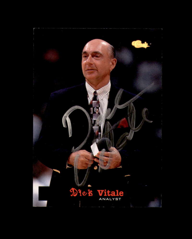 Dick Vitale Signed 1994 Classic Autograph