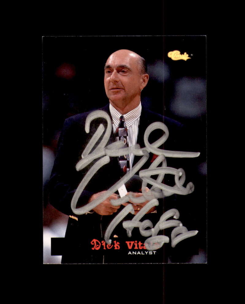 Dick Vitale Signed 1994 Classic Autographed