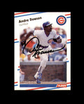 Andre Dawson Signed 1988 Fleer Chicago Cubs Autographed