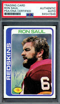 Ron Saul PSA DNA Signed 1978 Topps Autograph