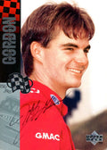 Jeff Gordon Upper Deck Coa Signed 5x7 Photo Card /1995 Autograph