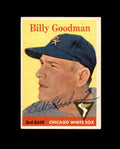 Billy Goodman Signed 1958 Topps Chicago White Sox Autograph