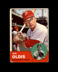 Bob Oldis Autograph 1963 Topps Philadelphia Phillies Signed