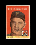Ted Kluszewski Signed 1958 Topps Pittsburgh Pirates Autograph