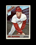 Jim Bunning Signed 1966 Topps Philadelphia Phillies Autograph