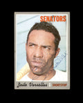 Zoilo Versalles Signed 1970 Topps Washington Senators Autograph