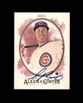 Javier Baez Signed 2017 Topps Allen &amp; Ginter Chicago Cubs Autograph