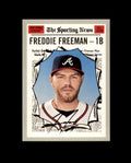 Freddie Freeman Signed 2019 Topps Heritage Atlanta Braves Autograph