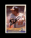 Ken Singleton Signed 1984 Donruss Baltimore Orioles Autograph