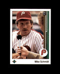Mike Schmidt Signed 1989 Upper Deck Philadelphia Phillies Autograph