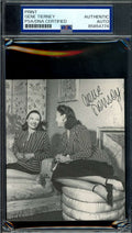 Gene Tierney PSA DNA Signed 4x4 Photo Autograph