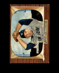 Allie Reynolds Signed 1955 Bowman New York Yankees Autograph