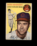 Bob Kennedy Signed 1954 Topps Cleveland Autograph