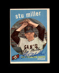 Stu Miller Signed 1959 Topps San Francisco Giants Autograph