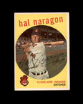 Hal Naragon Signed 1959 Topps Cleveland Autograph