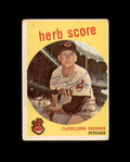 Herb Score Signed 1959 Topps Cleveland Autograph