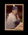 Bob Will Signed 1962 Topps Chicago Cubs Autograph